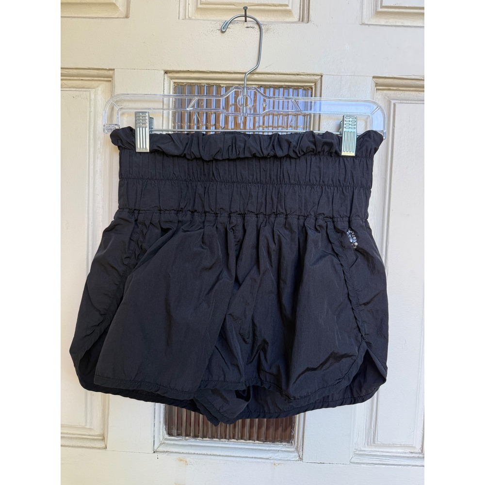 Free People FP Movement The Way Home Shorts Athletic Black Size Small‎